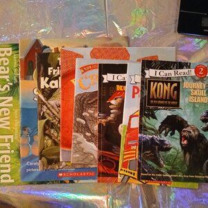 Preschool toddler early reader 8 book bundle lot